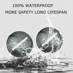 2pcs For Land Rover Range Rover L322 2002-2012 Car Dynamic LED Fender Side Light, For Land Rover Range Rover L322 2002-2012 (Transparent Black)