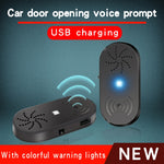 Car Door Opener Alarm Automatic Induction Voice LED Prompt Light, Door Opener Alarm