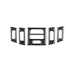 5 PCS High Matching Carbon Fiber Car Air Outlet Decorative Sticker for BMW E90 / E92 / E93 2005-2012, High Matching Air Outlet