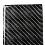 Car Carbon Fiber Water Cup Holder Panel Decorative Sticker for Lexus IS250 300 350C 2006-2012, Left and Right Drive Universal, Water Cup Holder Panel