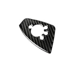 Car Carbon Fiber Door Button Decorative Sticker for Audi TT 8n 8J MK123 TTRS 2008-2014, Left Drive, B Style, Door Button , Left Drive B