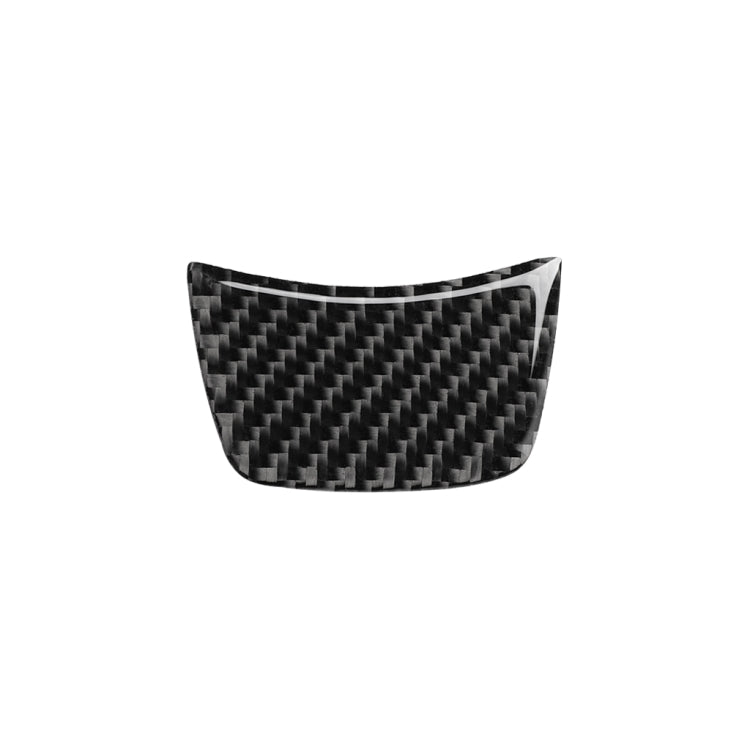 Car Carbon Fiber Steering Wheel Decorative Sticker for Audi A3 / S3 2014-2019, Left and Right Drive Universal, Steering Wheel