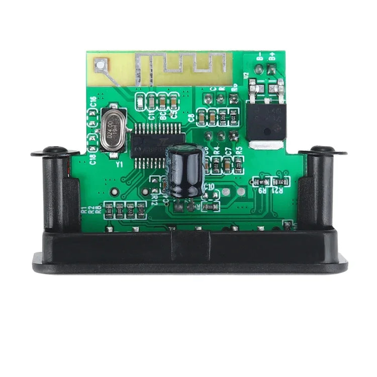 บอร์ดถอดรหัสเครื่องเล่น MP3 เสียงรถยนต์ 12V วิทยุ FM การ์ด TF USB AUX พร้อมบลูทูธ, 38, 38 (สีขาว)
