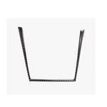 Car Carbon Fiber Water Cup Holder Decorative Sticker for BMW E70 X5 / E71 X6 2009-2013, Left Drive, Water Cup Holder(Left Drive)