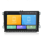 CKVW92 เครื่องเล่น MP5 รถยนต์ Android 6.0 ขนาด 9 นิ้ว 2 Din พร้อม GPS นำทาง เครื่องเล่นมัลติมีเดีย วิทยุบลูทูธ สำหรับ Volkswagen รองรับ FM & Mirror Link, เวอร์ชันแผนที่ยุโรป