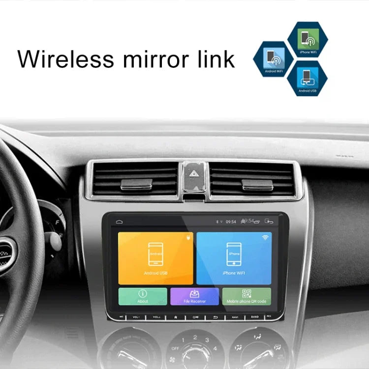 CKVW92 เครื่องเล่น MP5 รถยนต์ Android 6.0 ขนาด 9 นิ้ว 2 Din พร้อม GPS นำทาง เครื่องเล่นมัลติมีเดีย วิทยุบลูทูธ สำหรับ Volkswagen รองรับ FM & Mirror Link, เวอร์ชันแผนที่ยุโรป