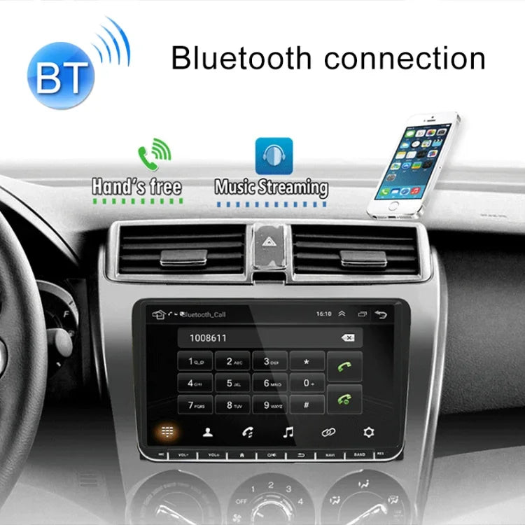 CKVW92 เครื่องเล่น MP5 รถยนต์ Android 6.0 ขนาด 9 นิ้ว 2 Din พร้อม GPS นำทาง เครื่องเล่นมัลติมีเดีย วิทยุบลูทูธ สำหรับ Volkswagen รองรับ FM & Mirror Link, เวอร์ชันแผนที่ยุโรป
