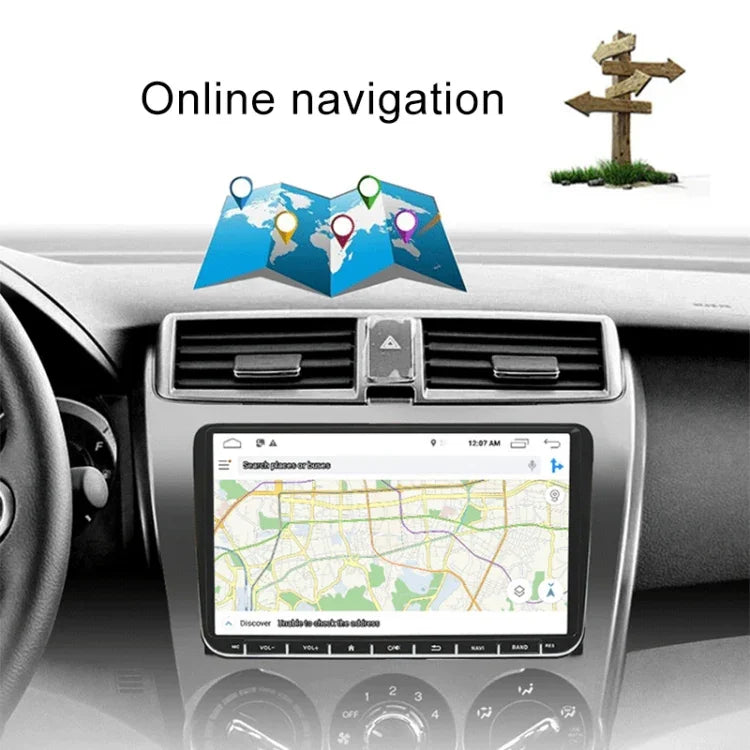 CKVW92 เครื่องเล่น MP5 รถยนต์ Android 6.0 ขนาด 9 นิ้ว 2 Din พร้อม GPS นำทาง เครื่องเล่นมัลติมีเดีย วิทยุบลูทูธ สำหรับ Volkswagen รองรับ FM & Mirror Link, เวอร์ชันแผนที่ยุโรป