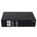 ตัวแยกสัญญาณวิดีโอโคแอกเชียล AHD / CVI / TVI 2 เป็น 4, 2 เป็น 4