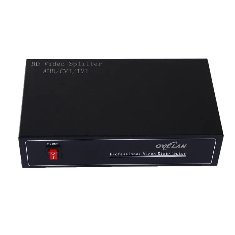 ตัวแยกสัญญาณวิดีโอโคแอกเชียล AHD / CVI / TVI 4 เป็น 8, 4 เป็น 8