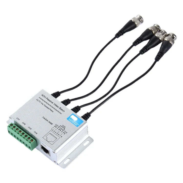 HD204A-F HD-CVI/TVI/AHD กล้องวงจรปิด 4 ช่อง สายวิดีโอ UTP แบบพาสซีฟ, HD204A-F