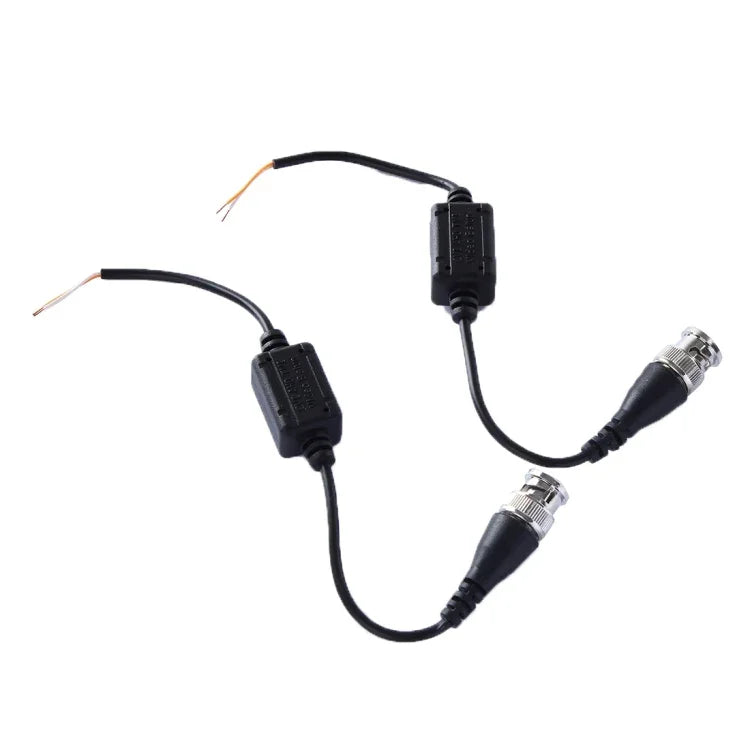 2 ชิ้น HD3015 สายวิดีโอโคแอกเชียลกันน้ำ CVI/TVI/AHD แบบพาสซีฟ, HD3015