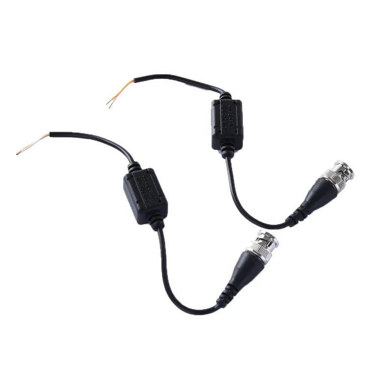 2 ชิ้น HD3015 สายวิดีโอโคแอกเชียลกันน้ำ CVI/TVI/AHD แบบพาสซีฟ, HD3015
