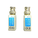 2 ชิ้น Anpwoo 100B รุ่นอัปเกรด แบบสกรูสำหรับสายโคแอกเชียล HD-CVI/AHD/CVI 1 ช่อง แบบพาสซีฟ, แบบสกรูสำหรับสายโคแอกเชียล
