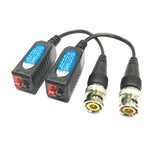 2 ชิ้น Anpwoo 200TC สายวิดีโอแบบไม่ใช้สกรู HD-CVI/AHD/TVI 1 ช่อง แบบพาสซีฟ, 200TC
