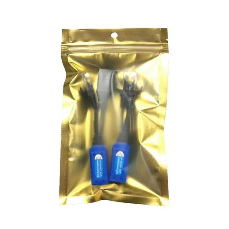 2 ชิ้น Anpwoo UPOE02 แบบต่อสายได้ 2 in 1 POE (พลังงาน + อีเธอร์เน็ต) แบบพาสซีฟ, UPOE02
