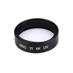 ฟิลเตอร์ UV สำหรับกล้องแอคชั่น Xiaomi Xiaoyi Yi II Sport 4K แบบมืออาชีพ, ฟิลเตอร์ UV 4K