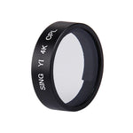 SING สำหรับ Xiaomi Xiaoyi Yi II Sport Action Camera ฟิลเตอร์ CPL 4K, ฟิลเตอร์ CPL 4K