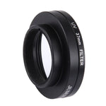 JUNESTAR สำหรับ Xiaomi Xiaoyi Yi II 4K Sport Action Camera ฟิลเตอร์ UV 37 มม. + ฝาครอบเลนส์, ฟิลเตอร์ UV + ฝาครอบเลนส์