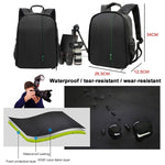 กระเป๋ากล้องเป้สะพายหลังสำหรับกิจกรรมกลางแจ้ง INDEPMAN DL-B012 สำหรับ GoPro, SJCAM, Nikon, Canon, Xiaomi Xiaoyi YI, ขนาด: 27.5 * 12.5 * 34 ซม.