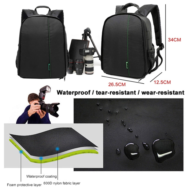 กระเป๋ากล้องเป้สะพายหลังสำหรับกิจกรรมกลางแจ้ง INDEPMAN DL-B012 สำหรับ GoPro, SJCAM, Nikon, Canon, Xiaomi Xiaoyi YI, ขนาด: 27.5 * 12.5 * 34 ซม.