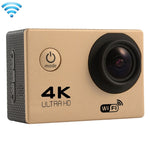 F60 กล้องกีฬา WiFi มุมกว้าง 170 องศา หน้าจอ 2.0 นิ้ว พร้อมเคสกันน้ำ, รองรับการ์ด Micro SD 64GB, F60 (สีเหลือง), F60 (สีขาว), F60 (สีเงิน), F60 (สีม่วง), F60 (สีน้ำเงิน), F60 (สีทอง), F60 (สีดำ)
