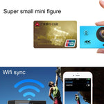 F60 กล้องกีฬา WiFi มุมกว้าง 170 องศา หน้าจอ 2.0 นิ้ว พร้อมเคสกันน้ำ, รองรับการ์ด Micro SD 64GB, F60 (สีเหลือง), F60 (สีขาว), F60 (สีเงิน), F60 (สีม่วง), F60 (สีน้ำเงิน), F60 (สีทอง), F60 (สีดำ)
