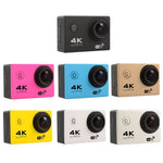 F60 กล้องกีฬา WiFi มุมกว้าง 170 องศา หน้าจอ 2.0 นิ้ว พร้อมเคสกันน้ำ, รองรับการ์ด Micro SD 64GB, F60 (สีเหลือง), F60 (สีขาว), F60 (สีเงิน), F60 (สีม่วง), F60 (สีน้ำเงิน), F60 (สีทอง), F60 (สีดำ)