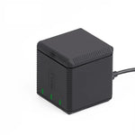 RUIGPRO กล่องชาร์จแบตเตอรี่สามช่อง USB พร้อมสายและไฟแสดงสถานะสำหรับ GoPro HERO9 Black / HERO10 Black