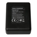 ที่ชาร์จแบตเตอรี่ USB คู่ BC-AZ16 สำหรับ Xiaomi Xiaoyi II 4K, สำหรับ Xiaomi Xiaoyi II 4K