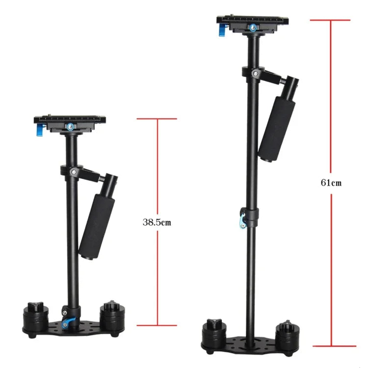 YELANGU S60L ไม้กันสั่นอลูมิเนียมขนาด 61 ซม. สำหรับกล้อง DSLR DV