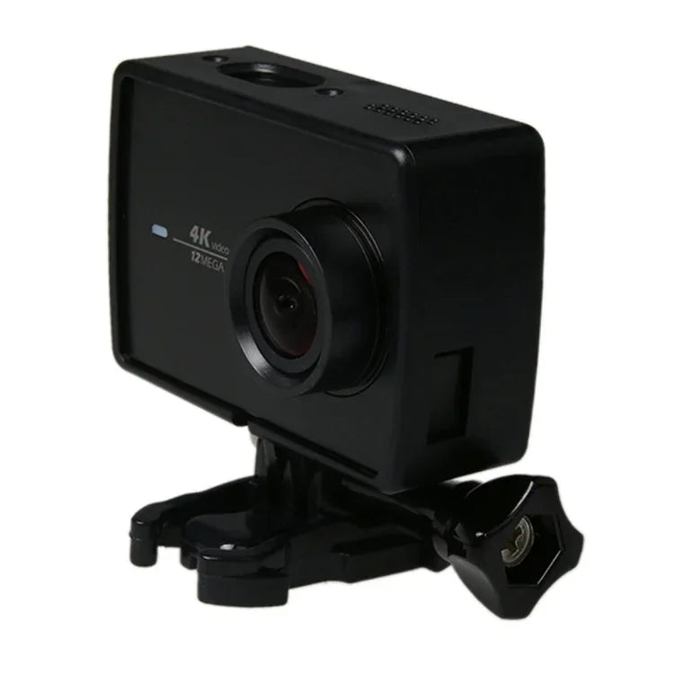 โครงยึดกรอบกล้องดิจิตอลพร้อมตะขอเมานต์พื้นฐานและสกรูสำหรับ Xiaomi Xiaoyi II 4K / Xiaoyi II, Xiaoyi II