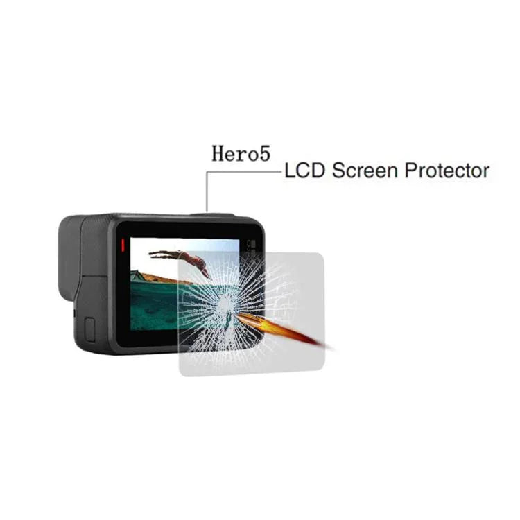 ฟิล์มกระจกนิรภัยป้องกันหน้าจอ LCD สำหรับ GoPro HERO5, ฟิล์มกระจกนิรภัย