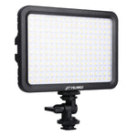 YELANGU YLG0504B ไฟสตูดิโอวิดีโอและถ่ายภาพ 204 LEDs 1000LM 3300-5600K ไม่มีขั้ว ปรับความสว่างได้ สำหรับกล้อง Canon, Nikon, DSLR, 204 LEDs
