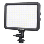 YELANGU YLG0504B ไฟสตูดิโอวิดีโอและถ่ายภาพ 204 LEDs 1000LM 3300-5600K ไม่มีขั้ว ปรับความสว่างได้ สำหรับกล้อง Canon, Nikon, DSLR, 204 LEDs