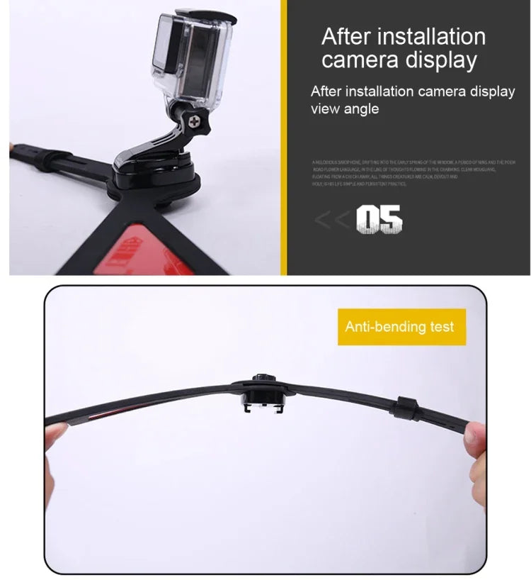 ขาตั้งถ่ายภาพบูลเล็ตไทม์ 360 องศา สำหรับกล้องกีฬา PULUZ พร้อมขาจับแบบขากรรไกรสำหรับ GoPro, Insta360, DJI และกล้องกีฬาอื่นๆ, บูลเล็ตไทม์