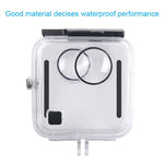 เคสกันน้ำสำหรับ GoPro Fusion ขนาด 40 ม. พร้อมตัวยึดพื้นฐานแบบสแนปและสกรู & ประแจ, สำหรับ GoPro Fusion