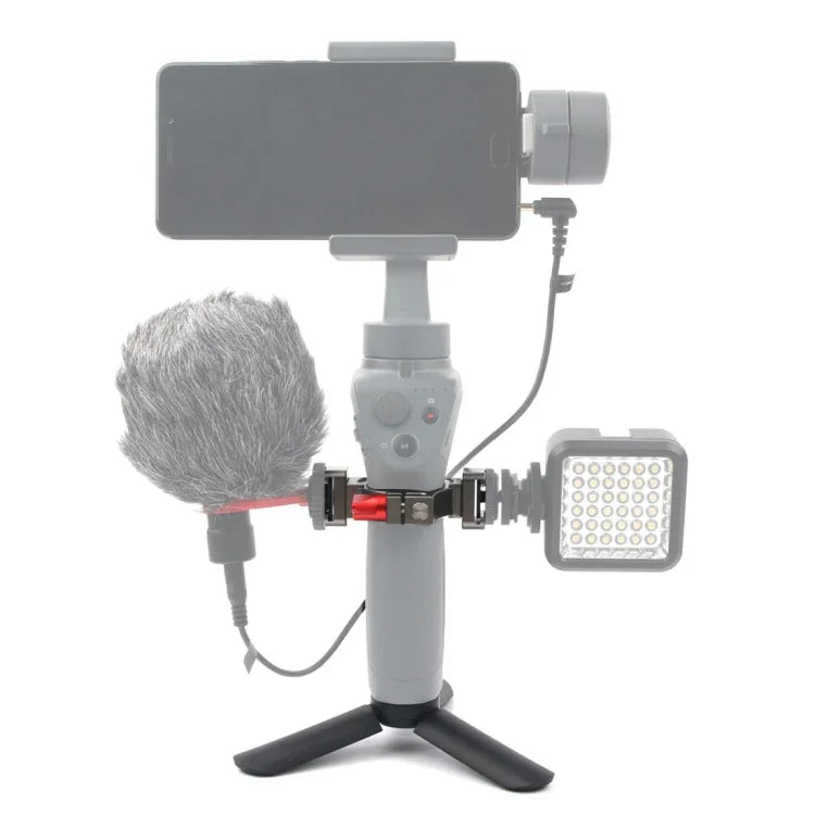 ขาตั้งกล้องขนาดเล็กพร้อมขาตั้งต่อไฟฉายสำหรับ DJI OSMO Mobile 2, ขาตั้งกล้อง+ขาตั้งสำหรับ DJI OSMO Mobile 2
