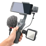 ขาตั้งกล้องขนาดเล็กพร้อมขาตั้งต่อไฟฉายสำหรับ DJI OSMO Mobile 2, ขาตั้งกล้อง+ขาตั้งสำหรับ DJI OSMO Mobile 2