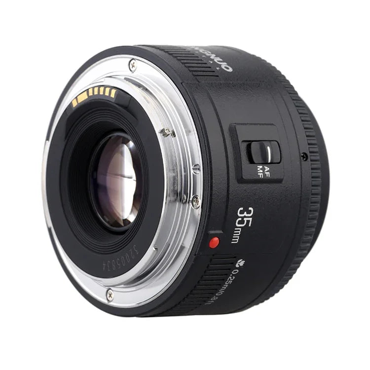 เลนส์โฟกัสอัตโนมัติมุมกว้าง YONGNUO YN35MM F2N 1:2 สำหรับกล้อง Nikon DSLR, YN35mm F2N