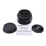 เลนส์โฟกัสอัตโนมัติมุมกว้าง YONGNUO YN35MM F2N 1:2 สำหรับกล้อง Nikon DSLR, YN35mm F2N
