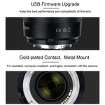 เลนส์โฟกัสอัตโนมัติรูรับแสงกว้าง YONGNUO YN50MM F1.4C สำหรับ Canon, YN50mm F1.4C