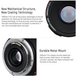 เลนส์โฟกัสอัตโนมัติ YONGNUO YN50MM F1.8C II F1.8 สำหรับ Canon EF Mount เลนส์ใหม่, YN50mm F1.8C II