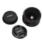 เลนส์โฟกัสอัตโนมัติ YONGNUO YN50MM F1.8C II F1.8 สำหรับ Canon EF Mount เลนส์ใหม่, YN50mm F1.8C II