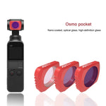 ฟิลเตอร์เลนส์ 3 in 1 HD Slim CPL & ND8 & ND16 สำหรับ DJI OSMO Pocket, CPL+ND8+ND16