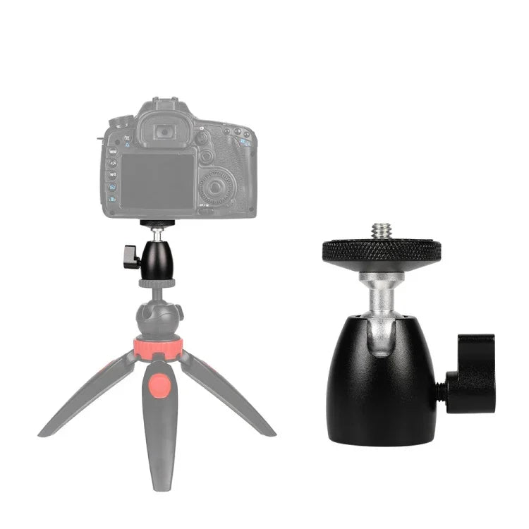 หัวบอลโลหะหมุน 360 องศาแบบพาโนรามาสำหรับกล้อง DSLR และดิจิทัล Q39, Q39