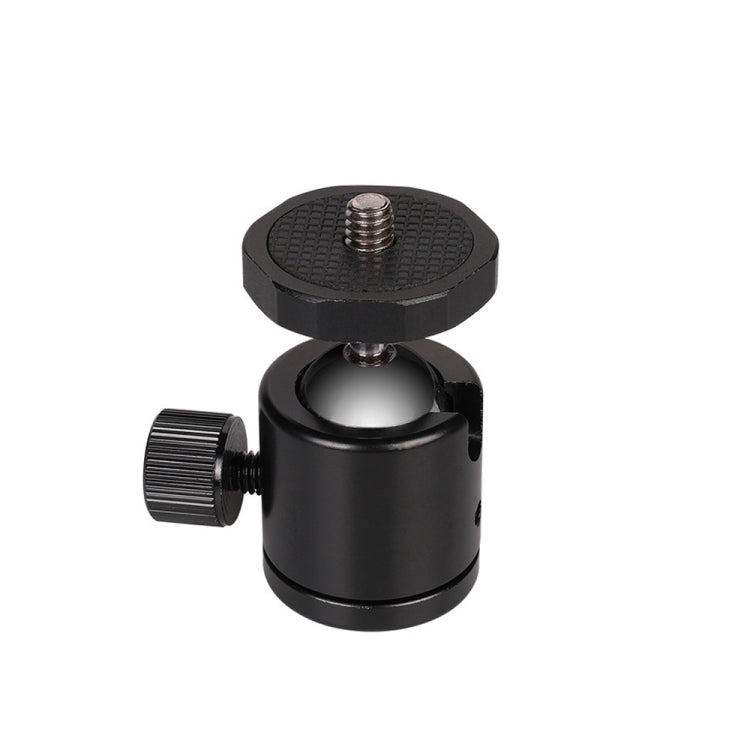 หัวบอลโลหะหมุน 360 องศาขนาดเล็กสำหรับกล้อง DSLR และดิจิทัล สีแดง ดำ น้ำเงิน