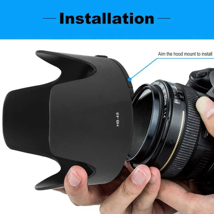 ฮูดเลนส์ HB-48 สำหรับเลนส์ NIKON AF-S 70-200mm f/2.8G VRII, HB-48