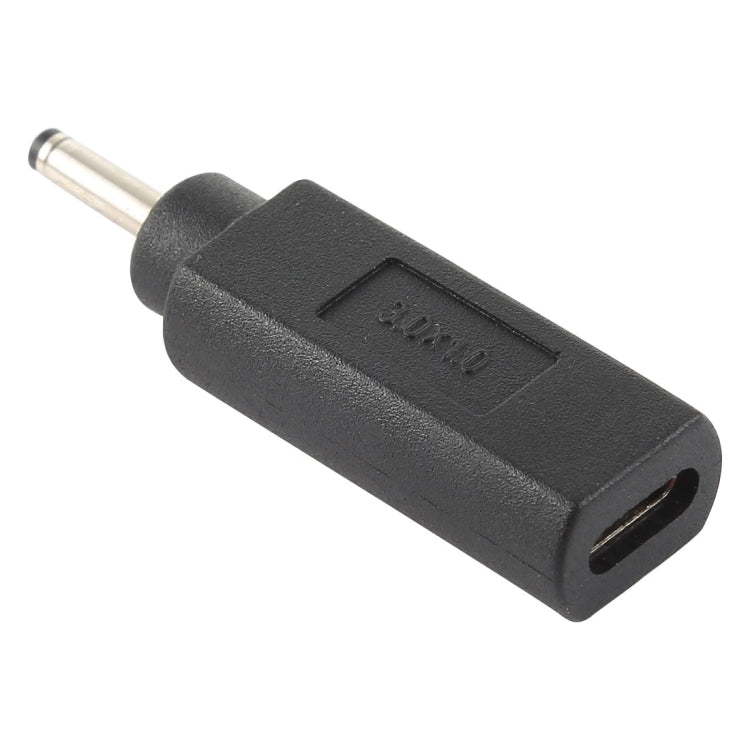 อะแดปเตอร์ USB-C / Type-C ตัวเมียเป็นปลั๊กตัวผู้ 3.0 x 1.0 มม.