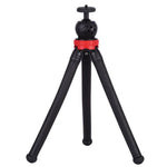 ขาตั้งกล้องขนาดเล็ก MZ305 แบบปลาหมึกยืดหยุ่นพร้อมหัวบอล สำหรับกล้อง SLR, GoPro HERO10 Black / HERO9 Black / HERO8 Black /7 /6 /5 /5 Session /4 Session /4 /3+ /3 /2 /1, DJI Osmo Action, Xiaoyi และกล้องแอคชั่นอื่นๆ, โทรศัพท์มือถือ, ขนาด:30ซม.x5ซม., MZ305